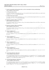 S-8211CAM-M5T1G Datasheet Pagina 18