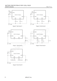 S-8211CAM-M5T1G Datasheet Pagina 20