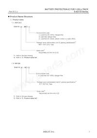 S-8211DBH-M5T1U Datasheet Pagina 3