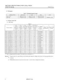 S-8211DBH-M5T1U Datasheet Page 4