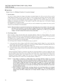 S-8211DBH-M5T1U Datasheet Pagina 16