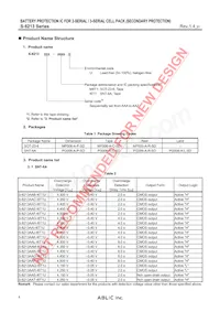 S-8213AAK-M6T1U Datenblatt Seite 4