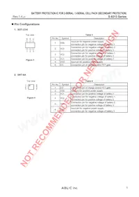 S-8213AAK-M6T1U Datasheet Page 5