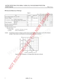 S-8213AAK-M6T1U Datasheet Page 6