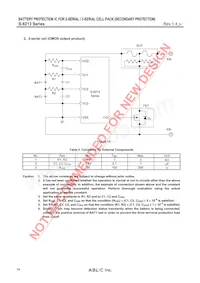 S-8213AAK-M6T1U Datasheet Page 16