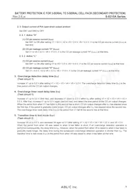 S-8215AAQ-K8T2U Datasheet Pagina 9