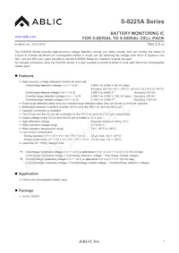 S-8225AAH-TCT1U Datasheet Copertura