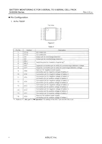 S-8225AAH-TCT1U Datasheet Pagina 4