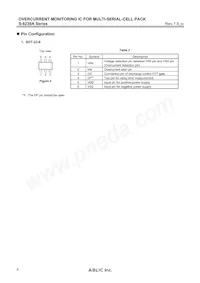 S-8239AAL-M6T1U Datasheet Pagina 4