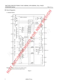 S-8243BAFFT-TB-G Datasheet Page 2