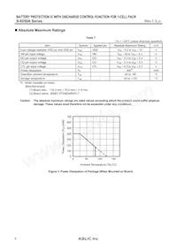 S-8250AAJ-I6T1U Datasheet Pagina 6