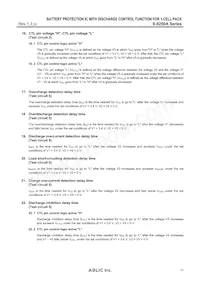 S-8250AAJ-I6T1U Datasheet Pagina 11