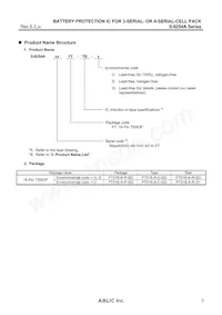 S-8254ABMFT-TB-U Datasheet Pagina 3