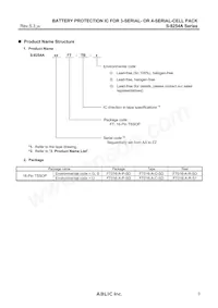 S-8254ABMFT-TB-U Datasheet Page 3