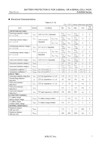 S-8254ABMFT-TB-U Datasheet Page 7