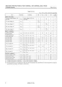 S-8254ABMFT-TB-U Datasheet Pagina 8