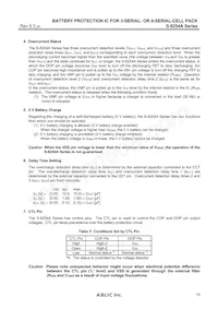 S-8254ABMFT-TB-U Datasheet Pagina 15