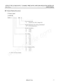 S-8333CBDA-T8T1U Datasheet Pagina 3