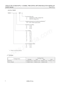 S-8333CBDA-T8T1U Datasheet Pagina 4