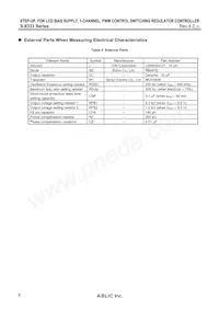 S-8333CBDA-T8T1U Datasheet Pagina 8