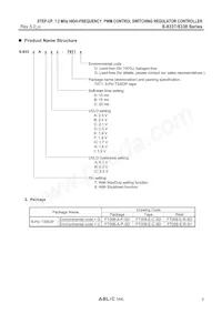 S-8338ACIC-T8T1G Datasheet Pagina 3