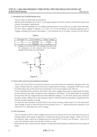 S-8338ACIC-T8T1G Datasheet Page 12