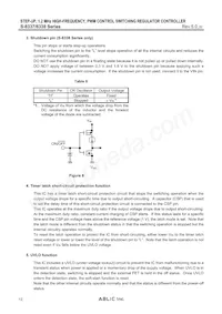 S-8338ACIC-T8T1G Datasheet Pagina 12