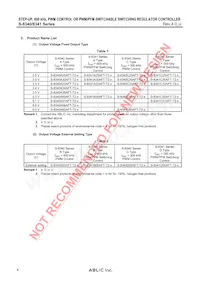 S-8341D00AFT-T2-U Datasheet Pagina 4