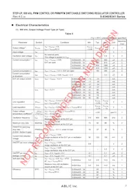 S-8341D00AFT-T2-U Datasheet Page 7