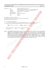 S-8341D00AFT-T2-U Datasheet Pagina 12