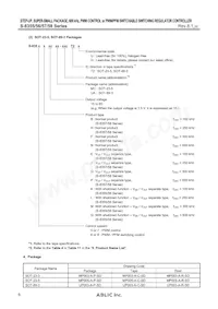 S-8358B60UA-NRTT2G Datasheet Pagina 6