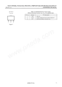 S-8358B60UA-NRTT2G Datasheet Page 11