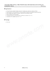 S-8521F55MC-BQOT2U Datasheet Page 2