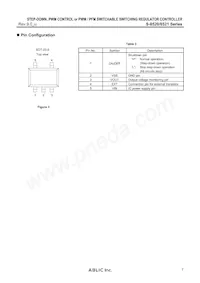 S-8521F55MC-BQOT2U Datasheet Pagina 7