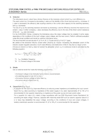 S-8521F55MC-BQOT2U Datasheet Pagina 18