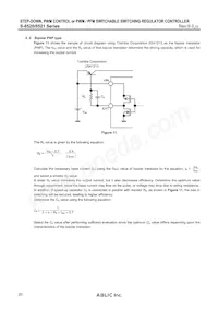 S-8521F55MC-BQOT2U Datasheet Pagina 20