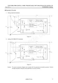 S-8521F55MC-BQOT2U Datasheet Pagina 21