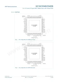 SC16C554DBIA68 Datasheet Page 9