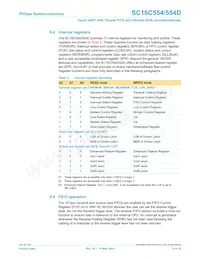 SC16C554IB80 Datasheet Page 15