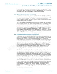 SC16C554IB80 Datasheet Pagina 17