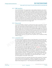 SC16C554IB80 Datasheet Pagina 19