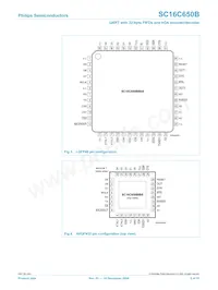 SC16C650BIBS數據表 頁面 5