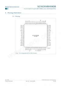 SC16C654DBIB64 Datasheet Page 5