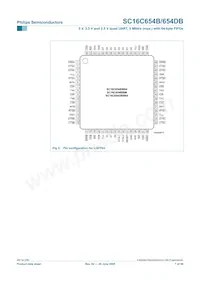 SC16C654DBIB64數據表 頁面 7