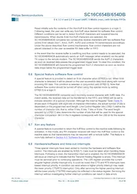 SC16C654DBIB64 Datasheet Page 19