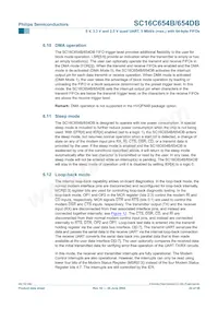 SC16C654DBIB64 Datasheet Page 22