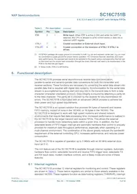 SC16C751BIBS Datasheet Pagina 5