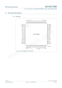 SC16C754BIBM Datasheet Pagina 4