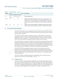 SC16C754BIBM Datasheet Pagina 9