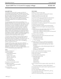 SC28L194A1A Datasheet Pagina 2